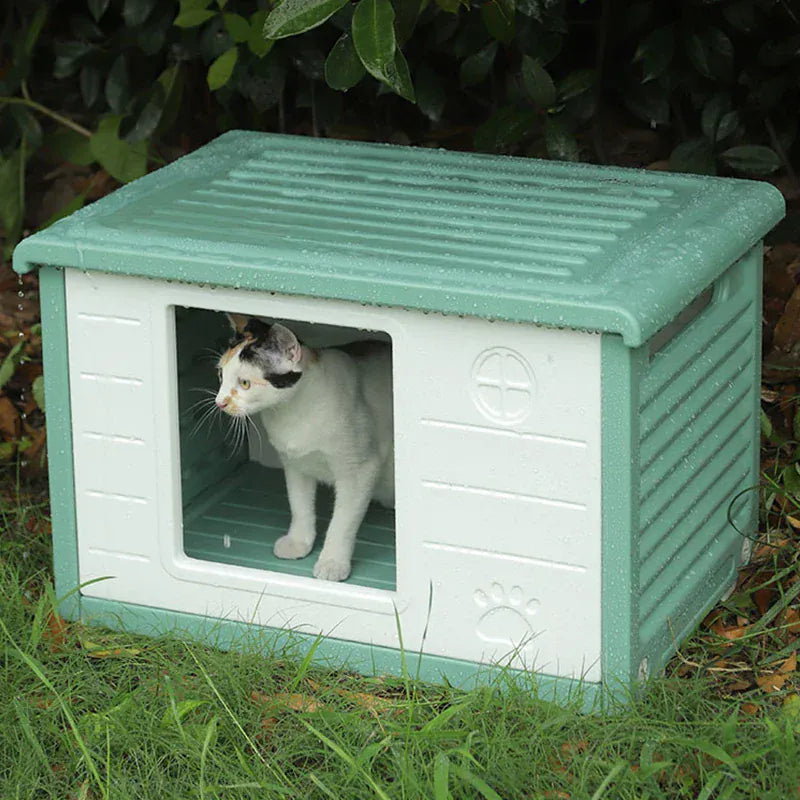 TechnuPet Cat Houses Rainproof Outdoor Cat House
