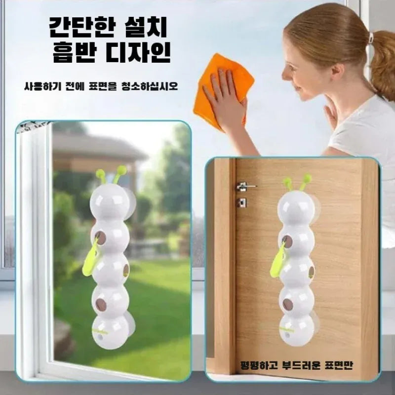 TechnuPet Smart Cat Toys White / XS(old) Self-Entertainment Caterpillar Cat Toy with Feather