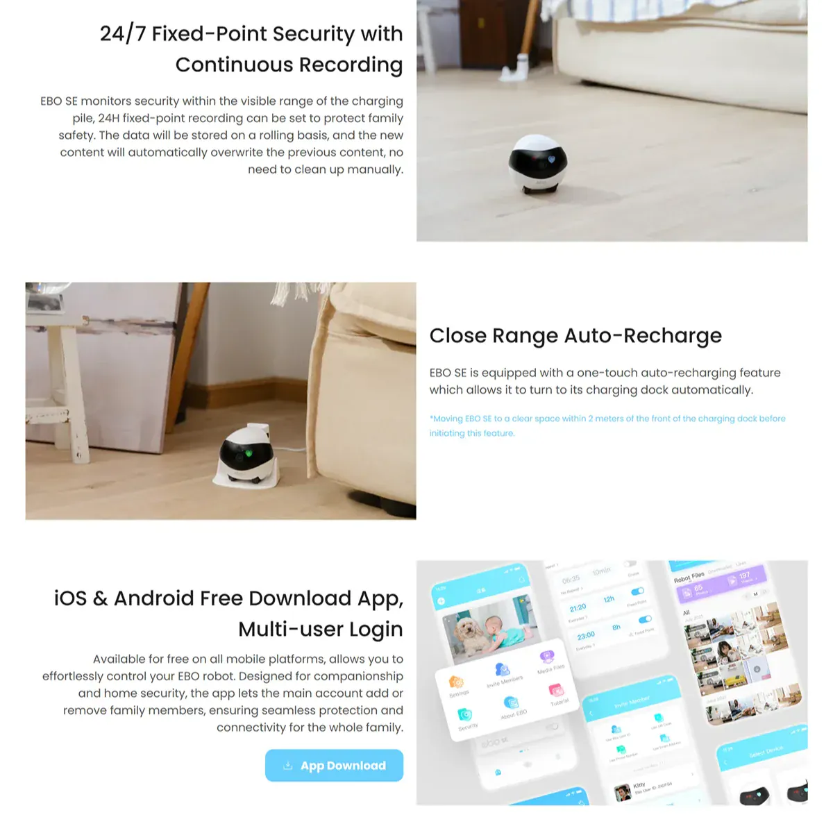 TechnuPet Cat Camera Smart Pet Camera Robot – 1080P