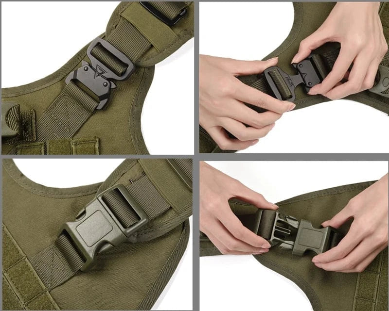 Tactical Military Dog Harness