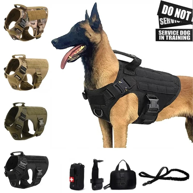 Tactical Military Dog Harness