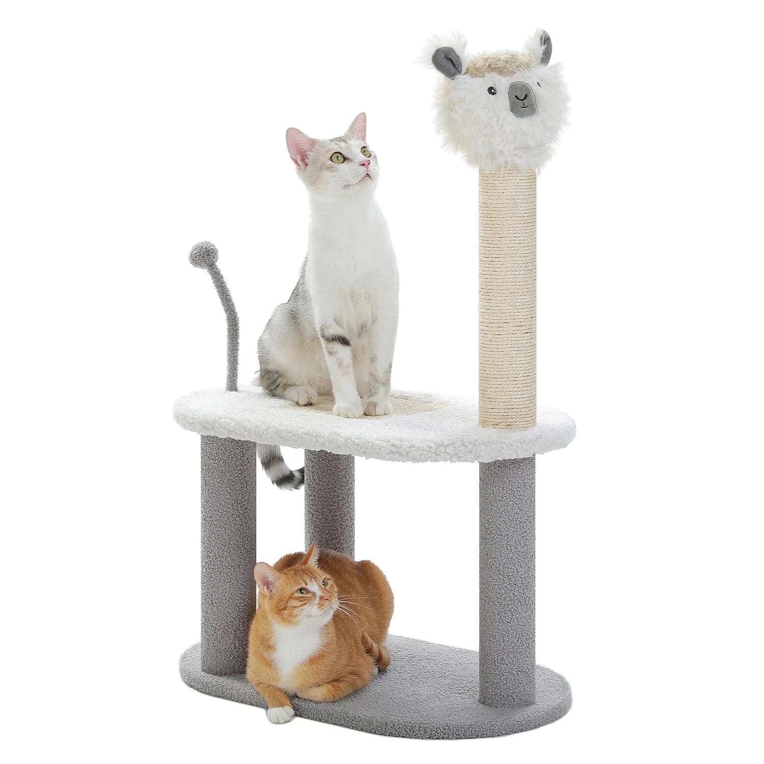 TechnuPet Cat Scratching Post STA0055 / M / GERMANY Tall Cat Scratching Post with Spring Ball