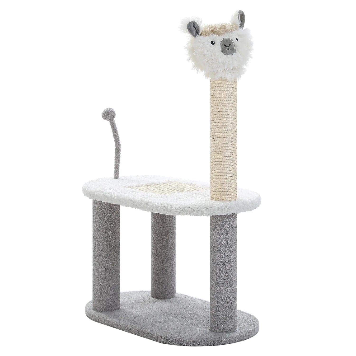 TechnuPet Cat Scratching Post Tall Cat Scratching Post with Spring Ball