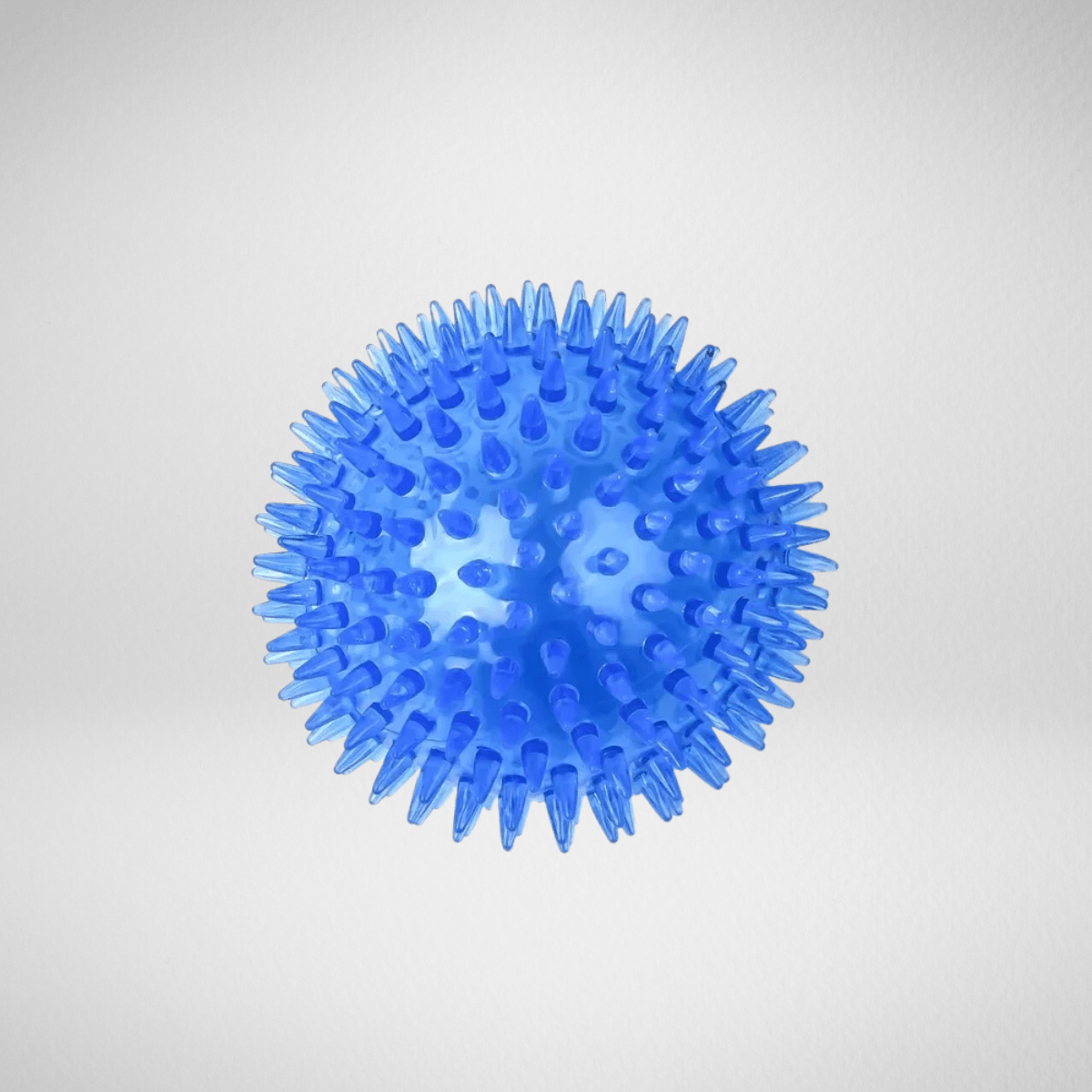 TechnuPet Dog Toys TPR Squeaky Spiky Ball