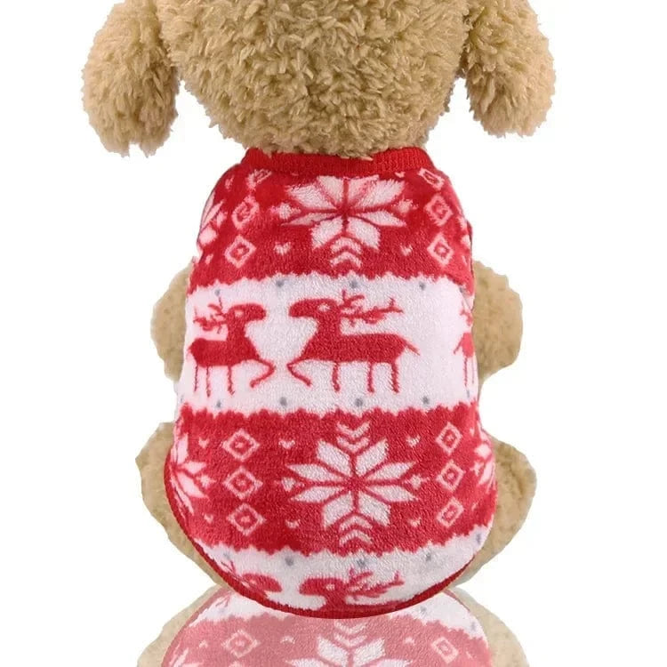 TechnuPet Dog Christmas Outfit Elk / S Warm Christmas Hoodie for Dogs