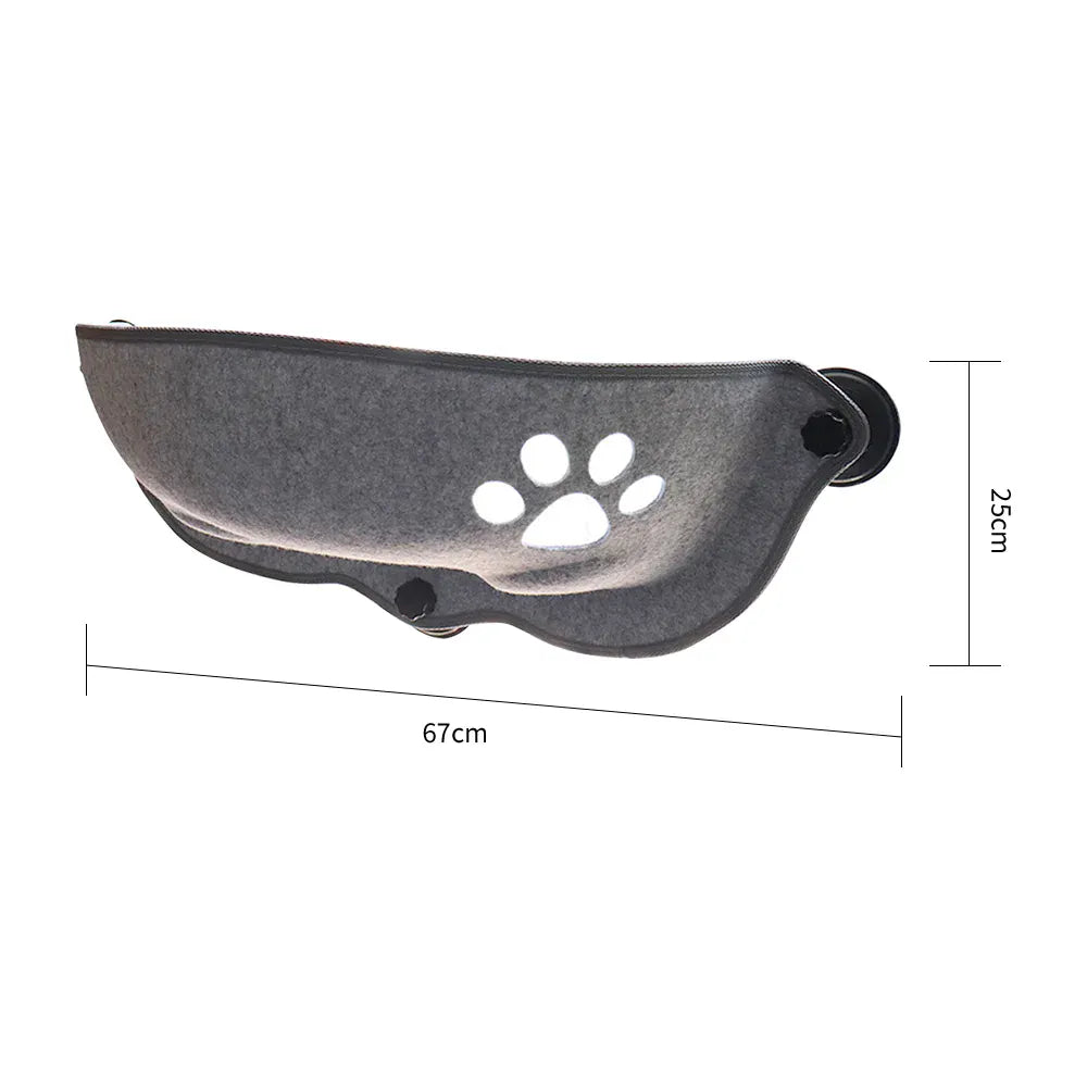 TechnuPet Cat Hammock Gray / CHINA Window Grey Cat Hammock