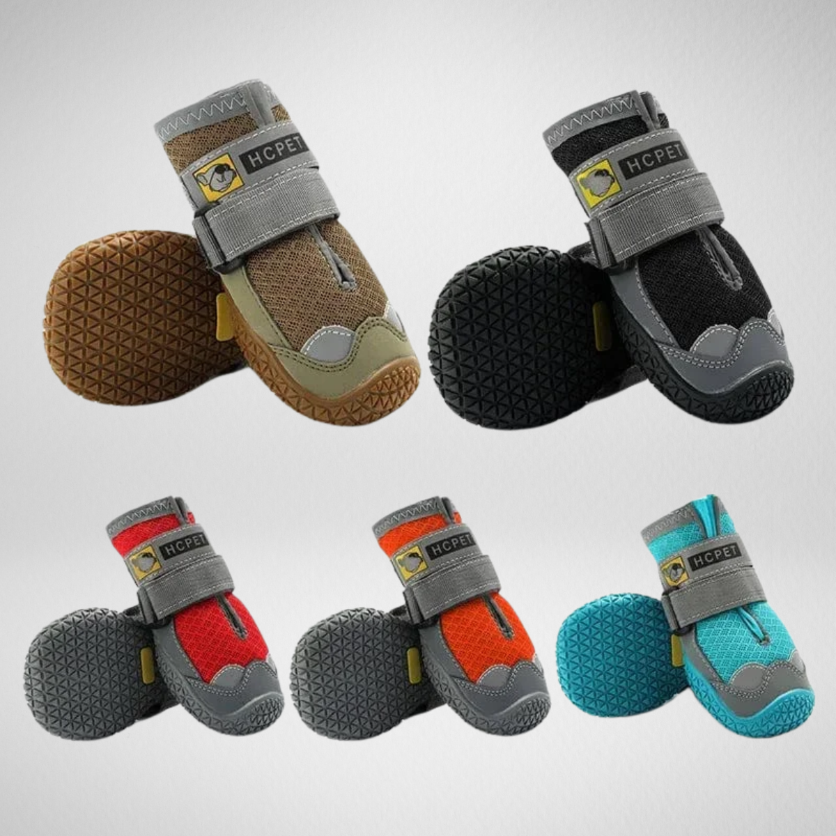 Chaussures respirantes pour chien