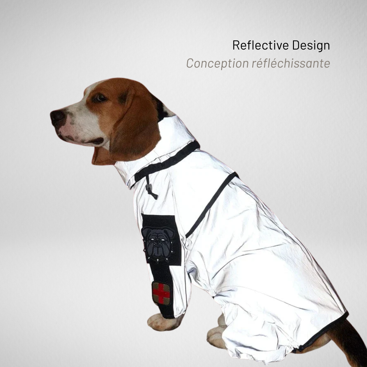 Grand imperméable pour chien