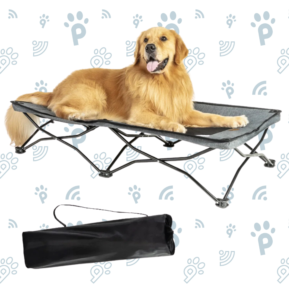 Lit d’extérieur pour chien