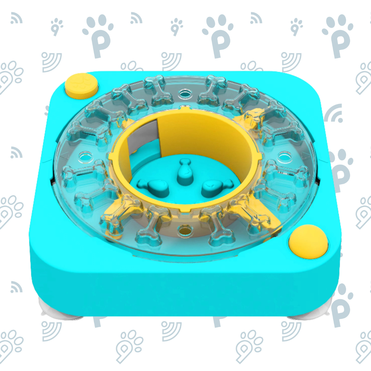 Jouet puzzle interactif 3 en 1 pour chien