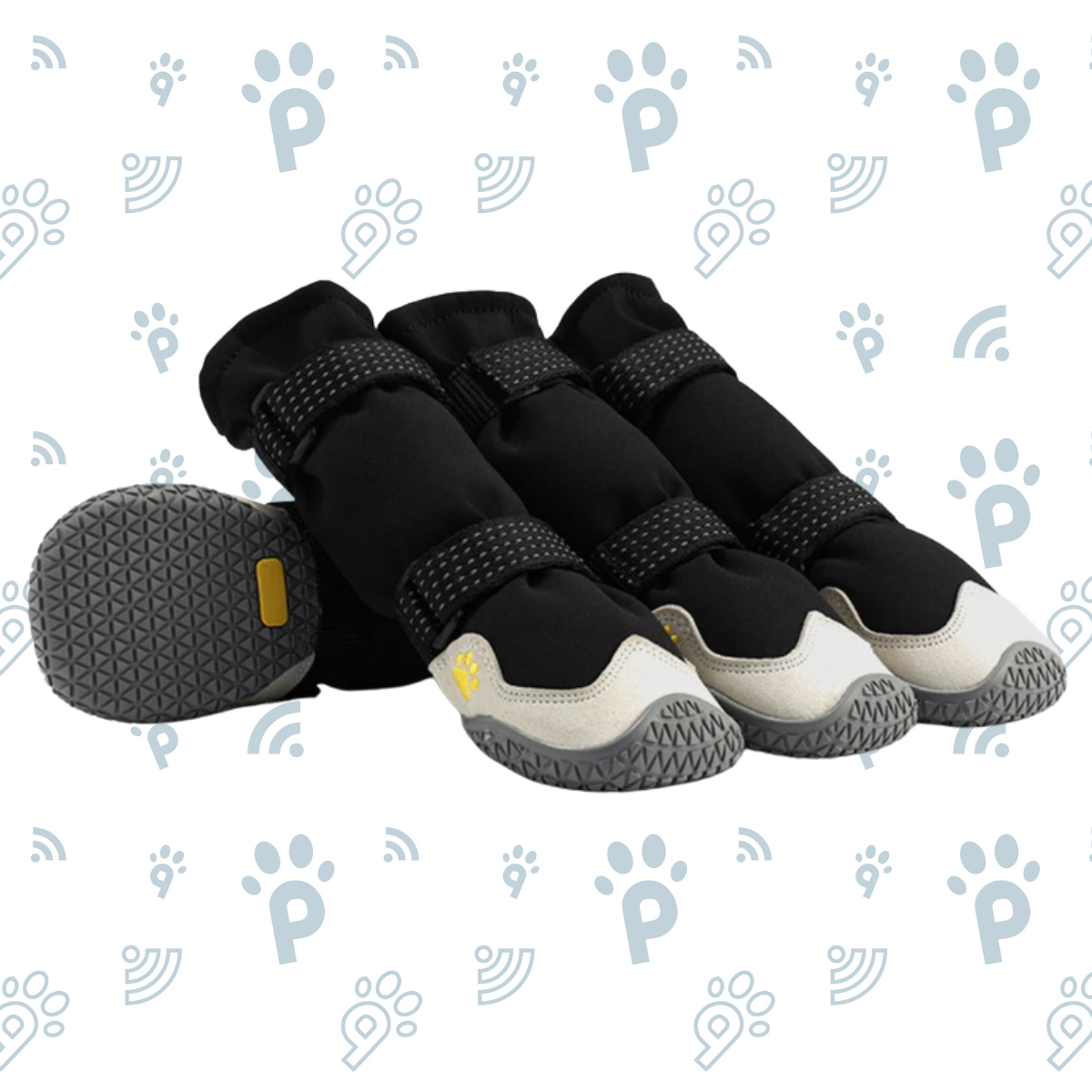 Bottes imperméables pour grands chiens
