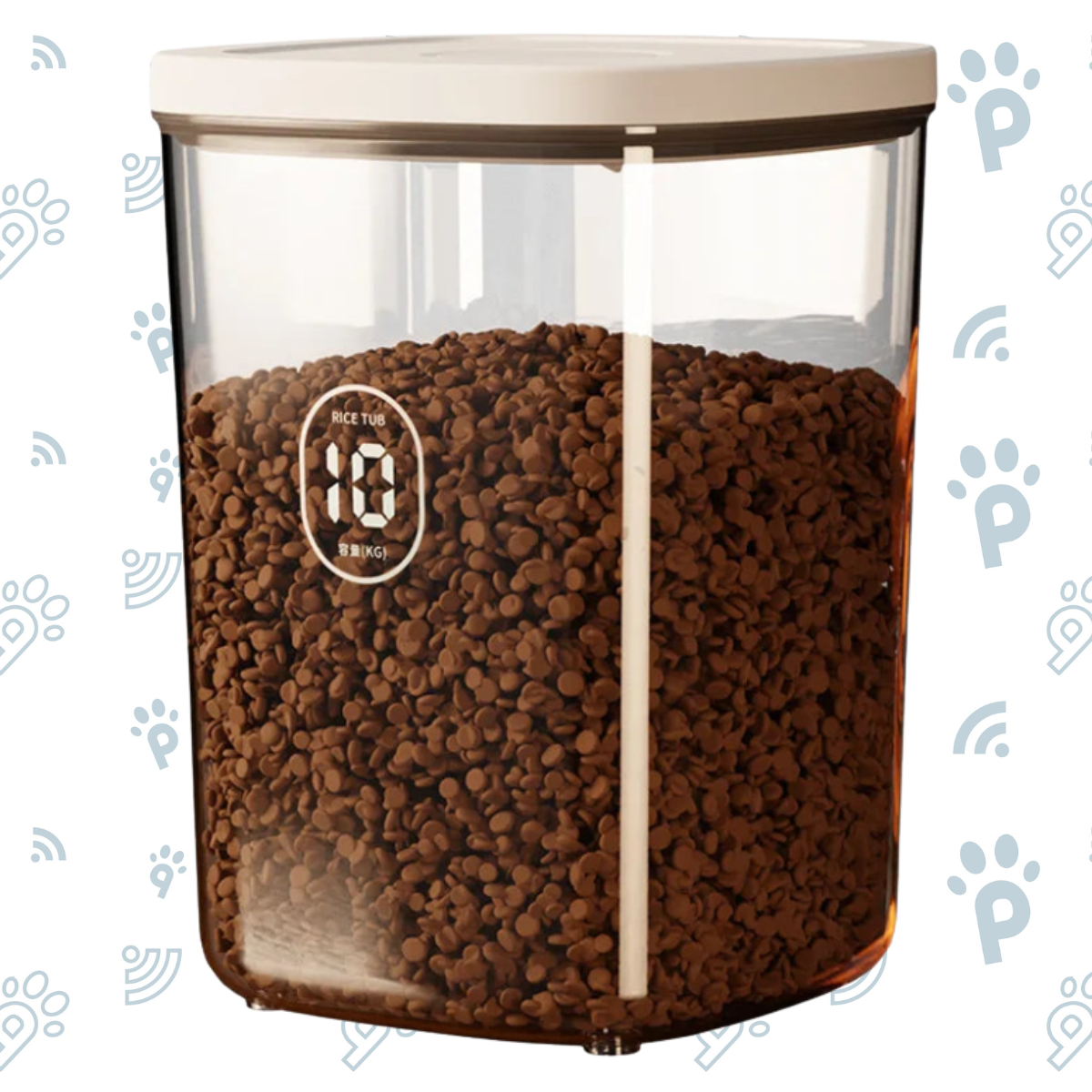 Boîte hermétique pour nourriture pour animaux