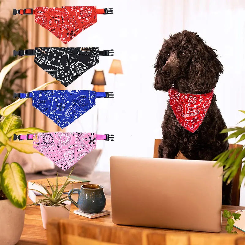 Adjustable Dog & Cat Bandana