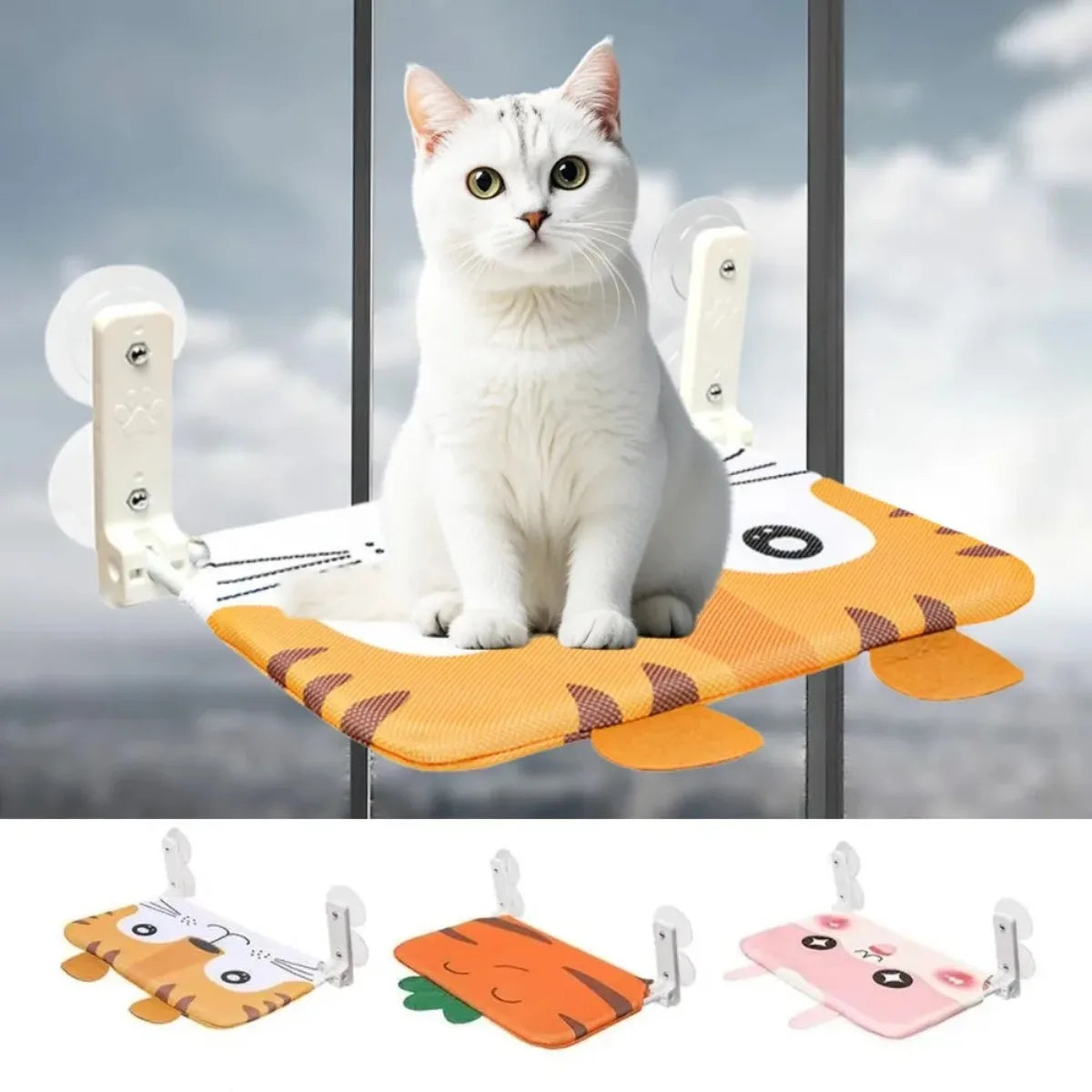 Cordless Window Cat Hammock