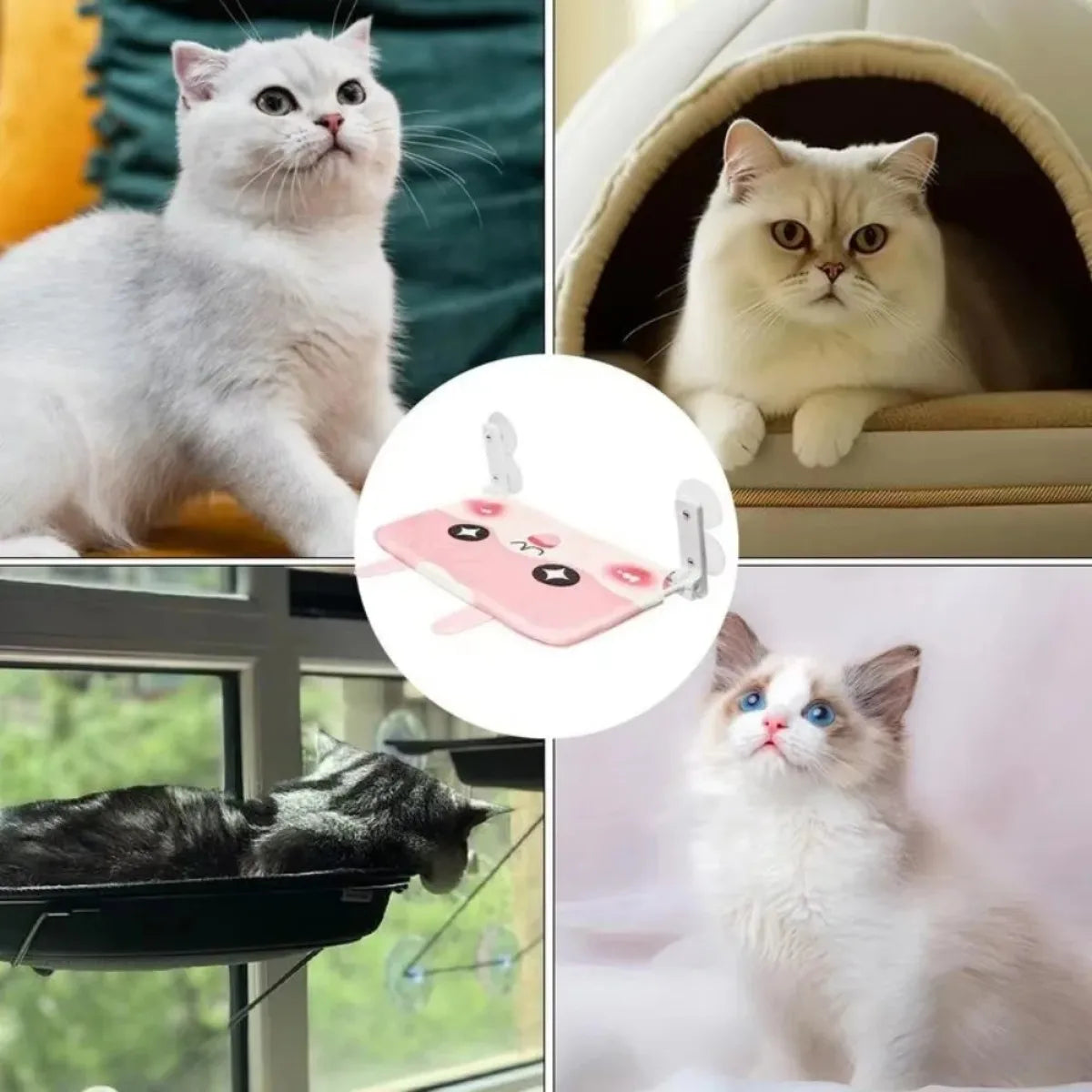 Cordless Window Cat Hammock