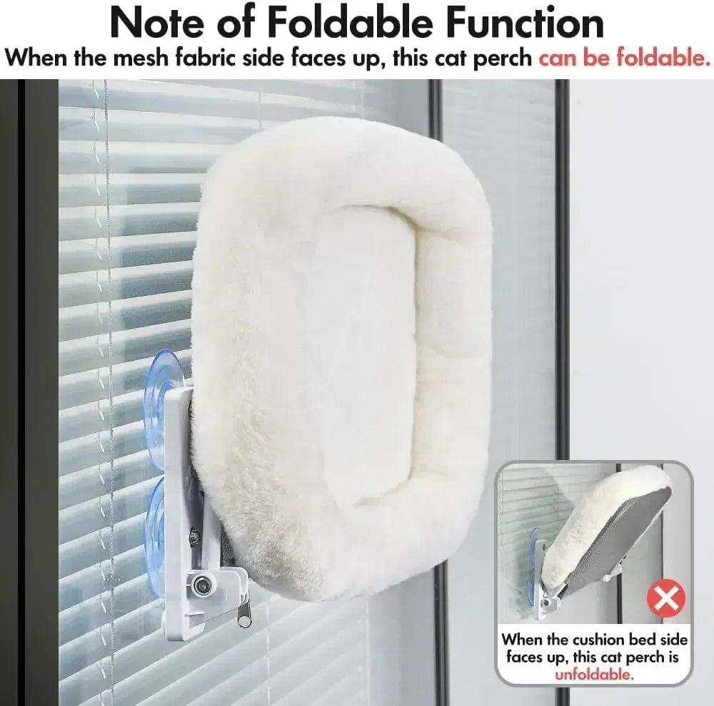 Cordless Window Cat Hammock
