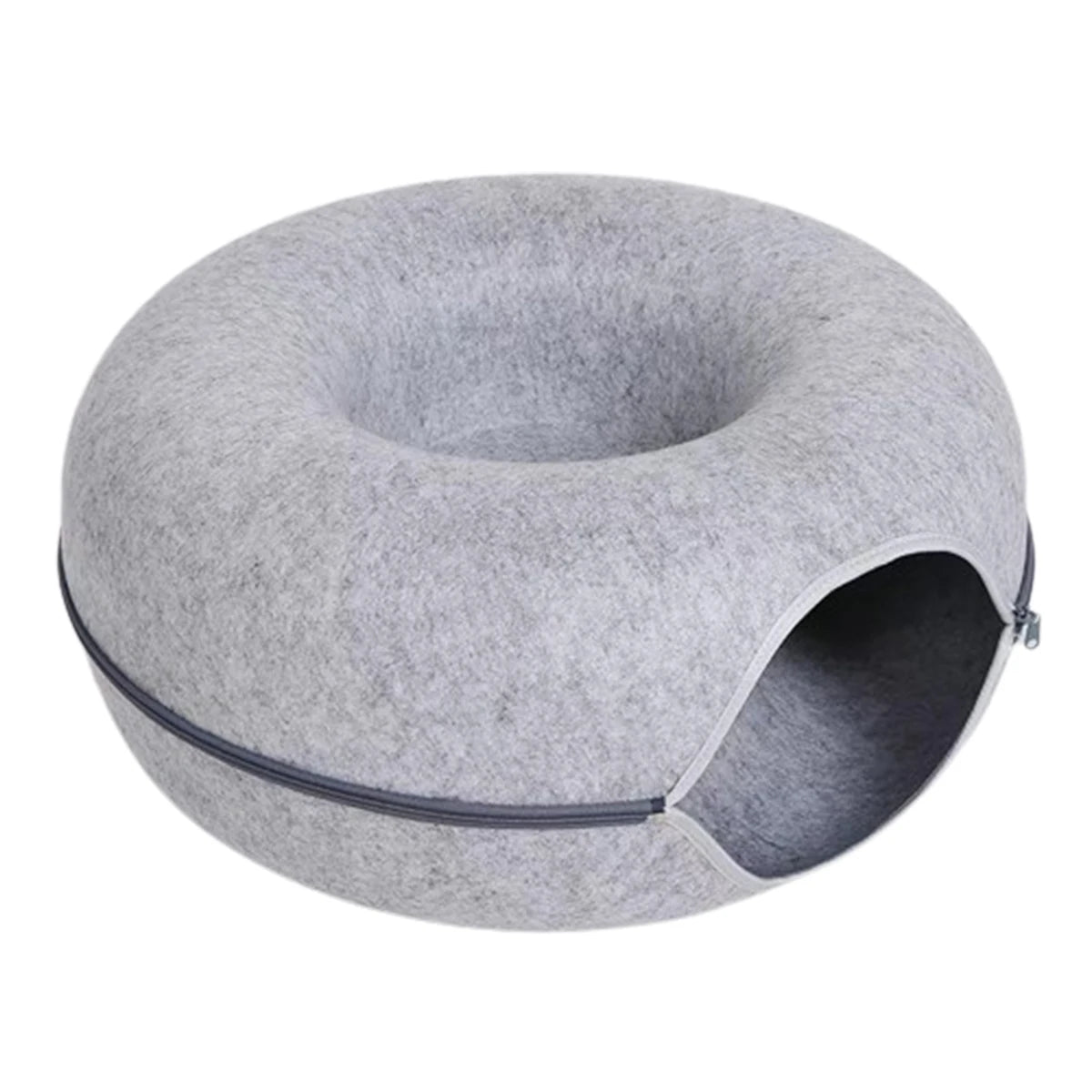 Felt Donut Cat Bed & Tunnel