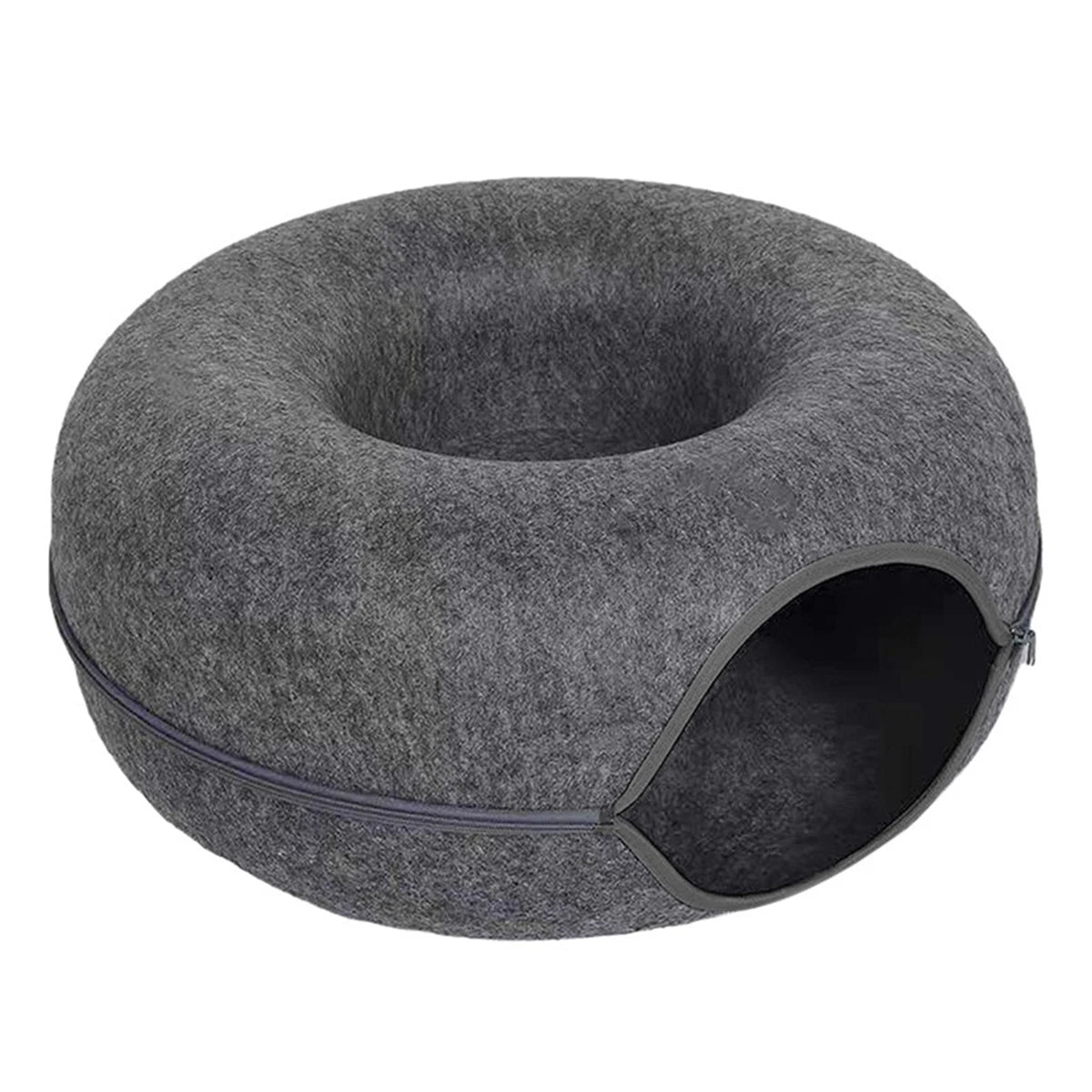 Felt Donut Cat Bed & Tunnel