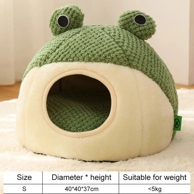 Frog Villa Cat Bed