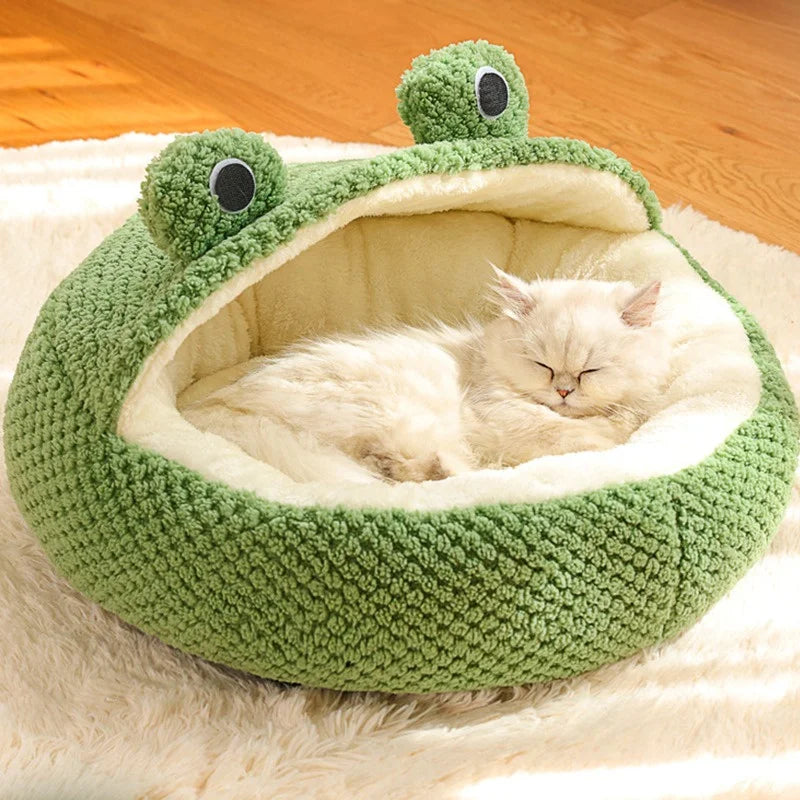 Frog Villa Cat Bed
