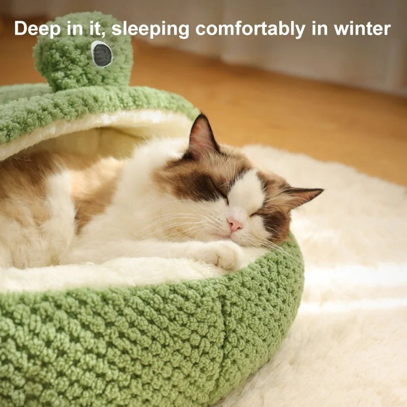 Frog Villa Cat Bed
