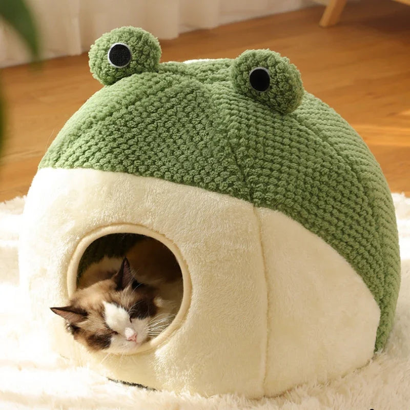 Frog Villa Cat Bed