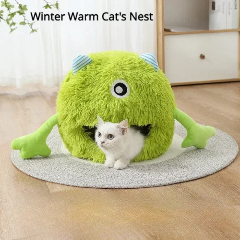 Frog Villa Cat Bed