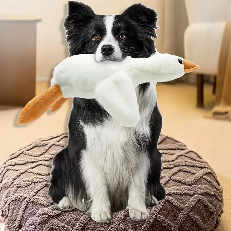 Large Plush Duck Dog Toy