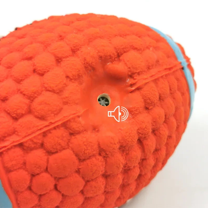 Latex Sports Ball Squeaky Dog Toy