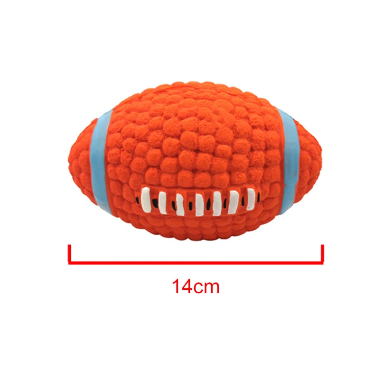 Latex Sports Ball Squeaky Dog Toy