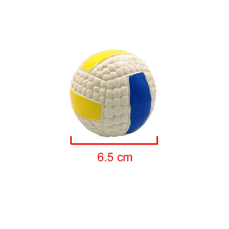 Latex Sports Ball Squeaky Dog Toy