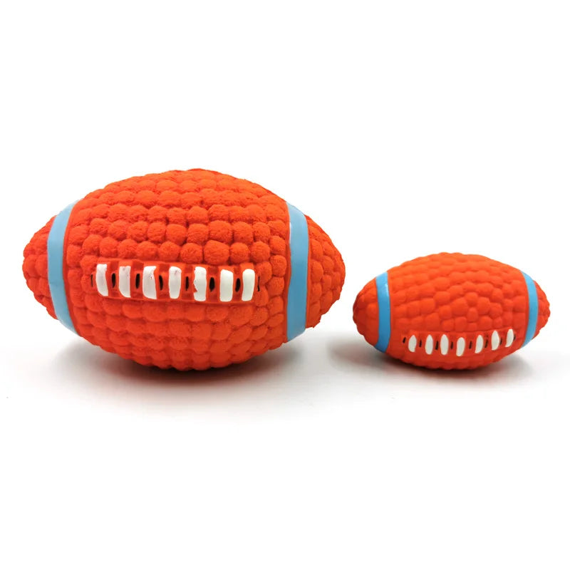Latex Sports Ball Squeaky Dog Toy