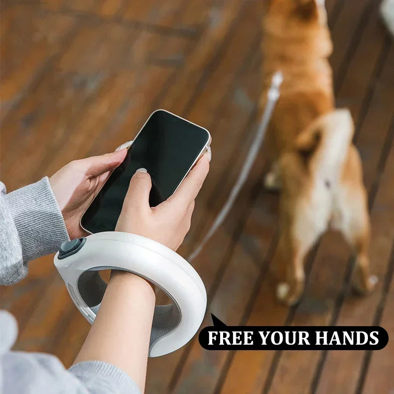 Luminous Retractable Dog Leash