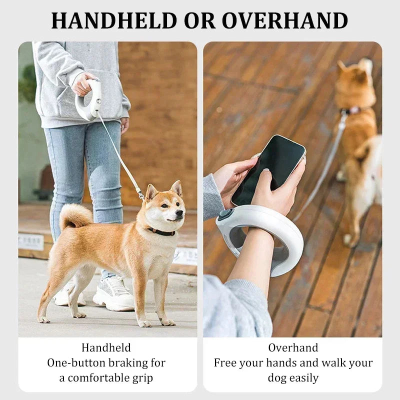 Luminous Retractable Dog Leash