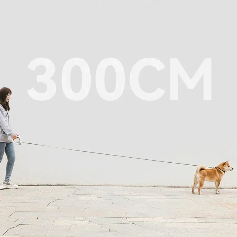 Luminous Retractable Dog Leash-