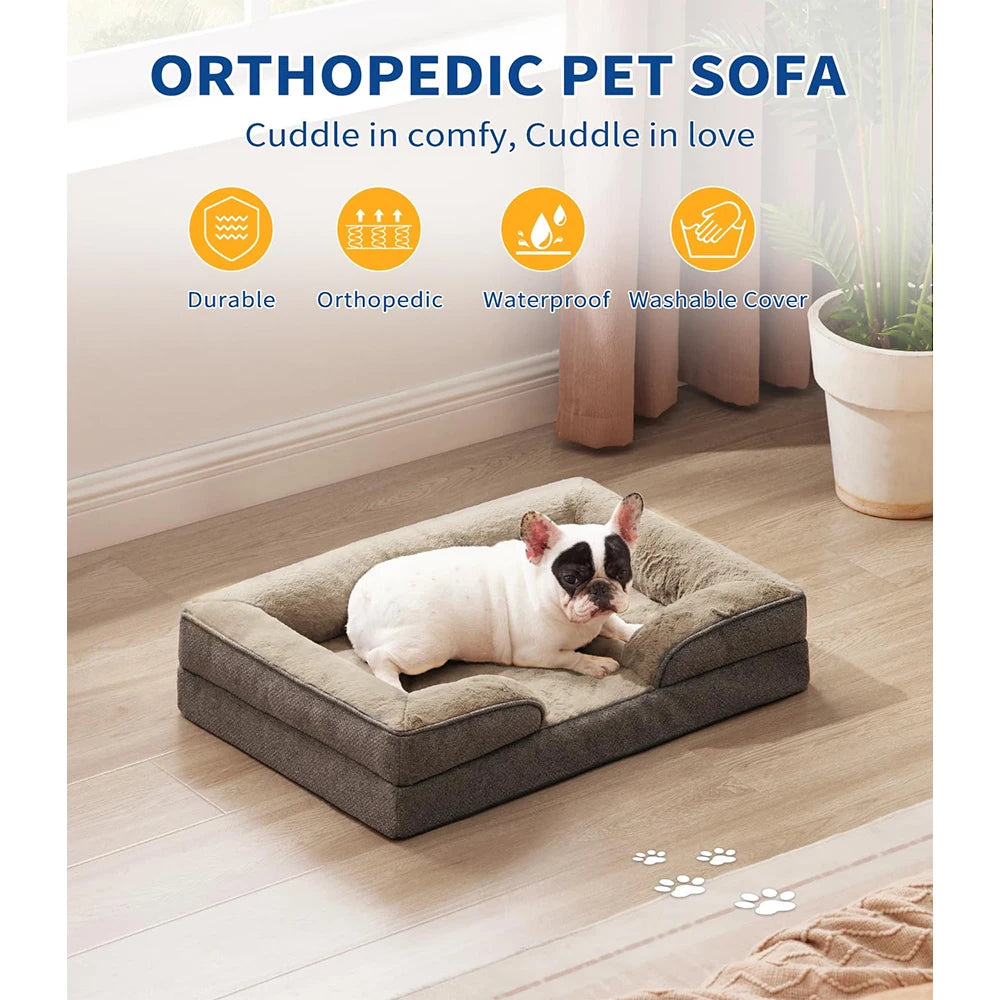 Orthopedic Small Dog Bed