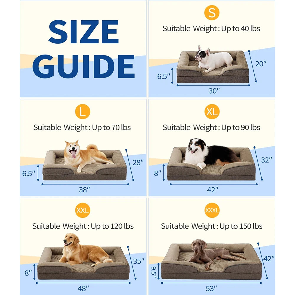 Orthopedic Small Dog Bed