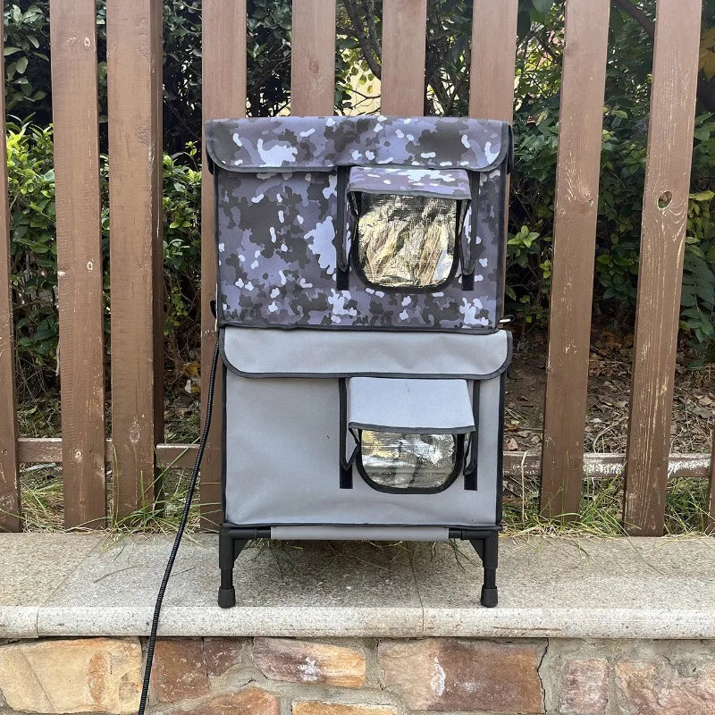 Outdoor Heated Cat House