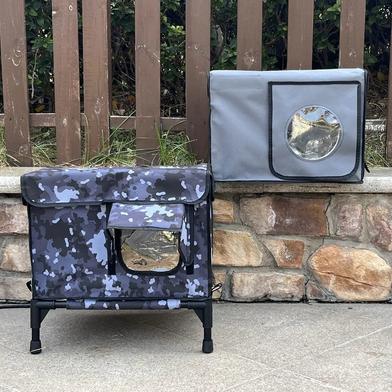 Outdoor Heated Cat House