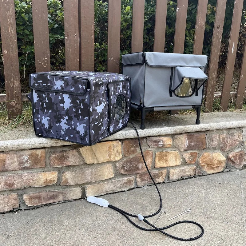 Outdoor Heated Cat House