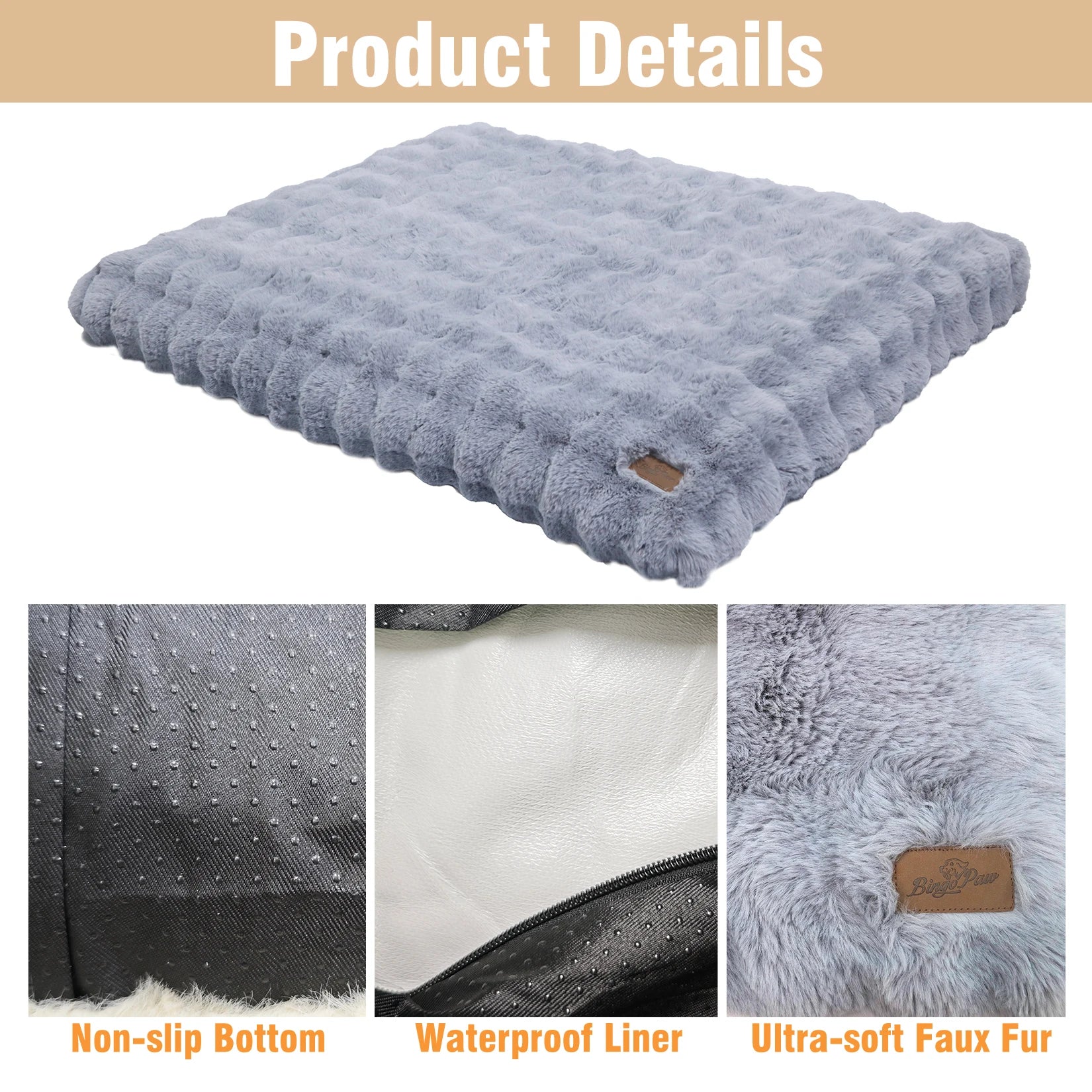 Plush Dog Bed