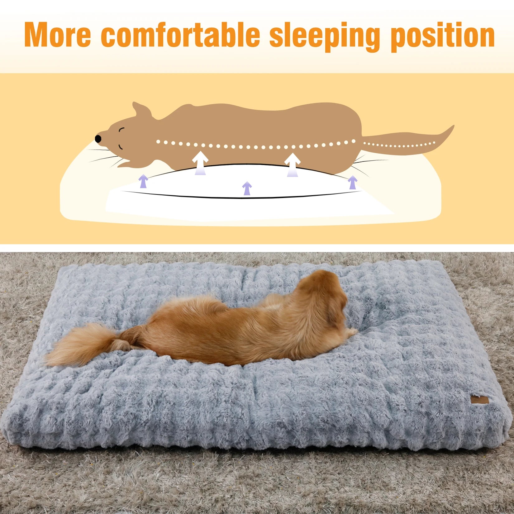 Plush Dog Bed