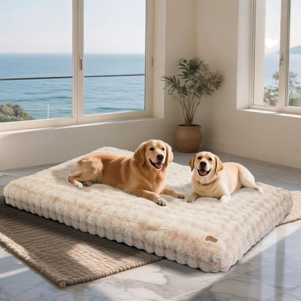 Plush Dog Bed