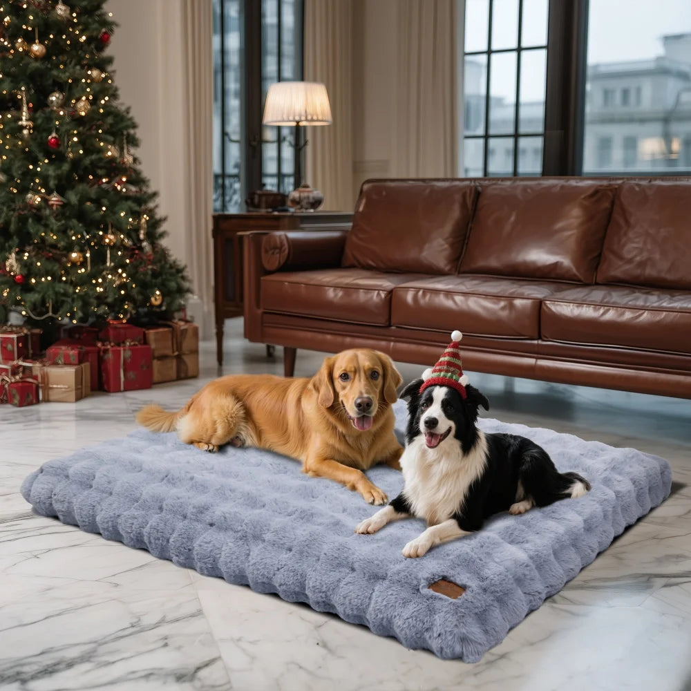 Plush Dog Bed