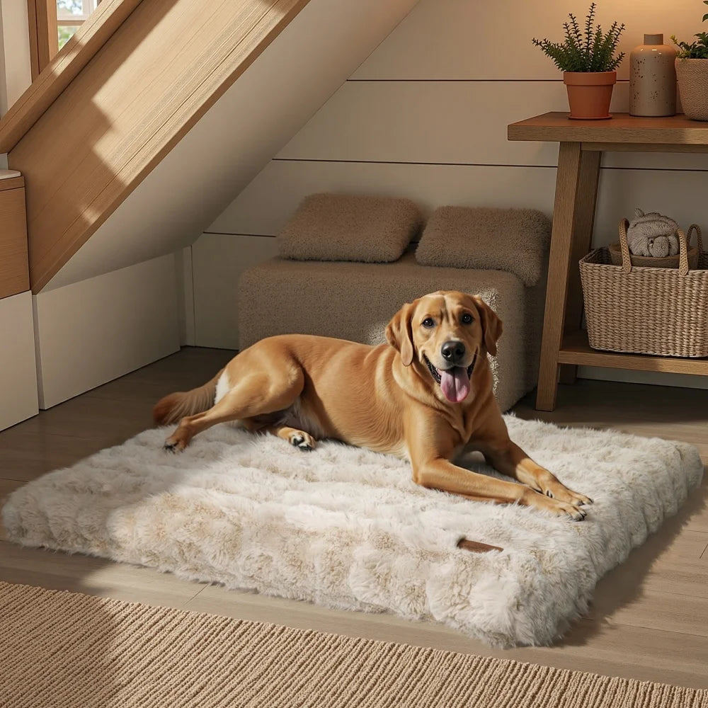 Plush Dog Bed