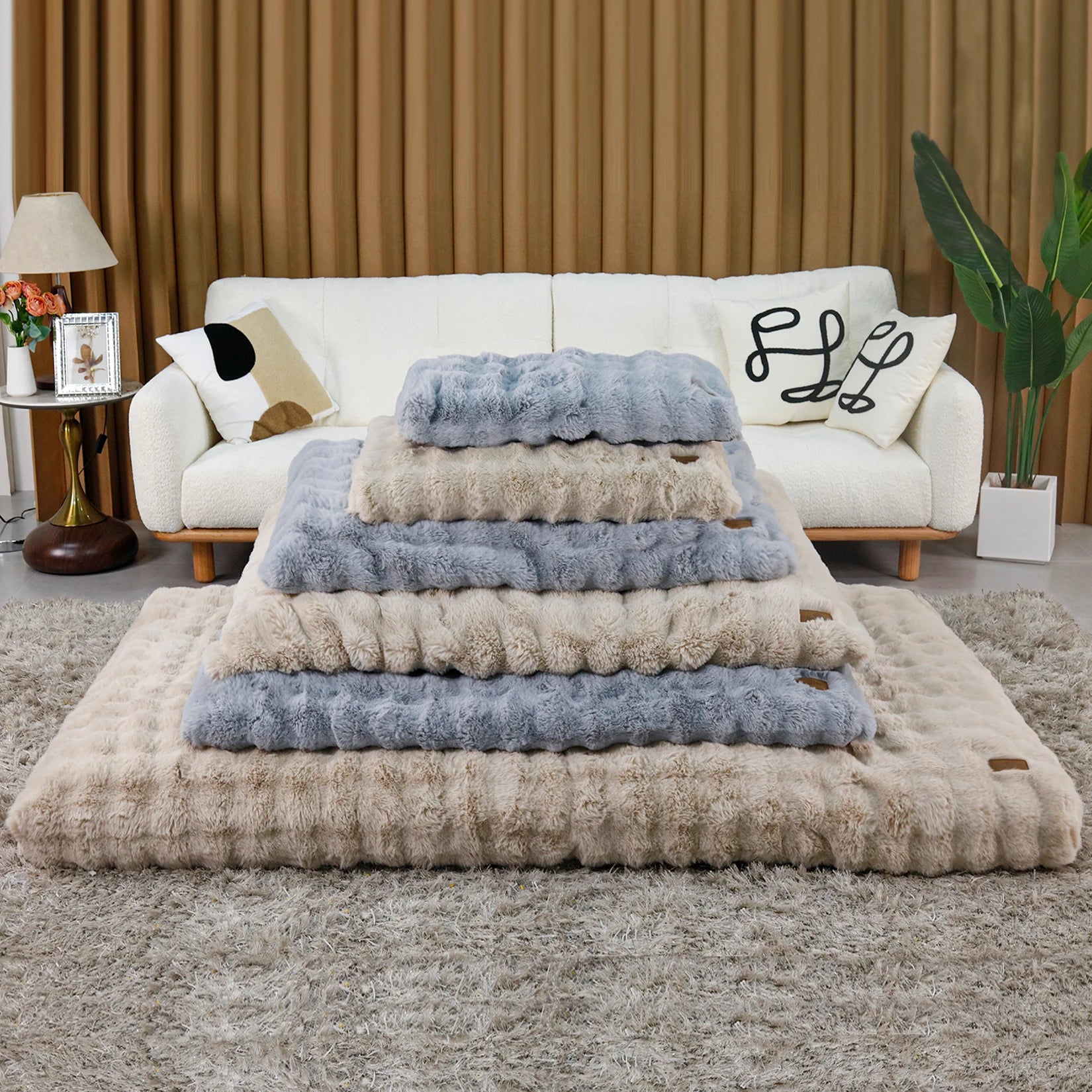 Plush Dog Bed