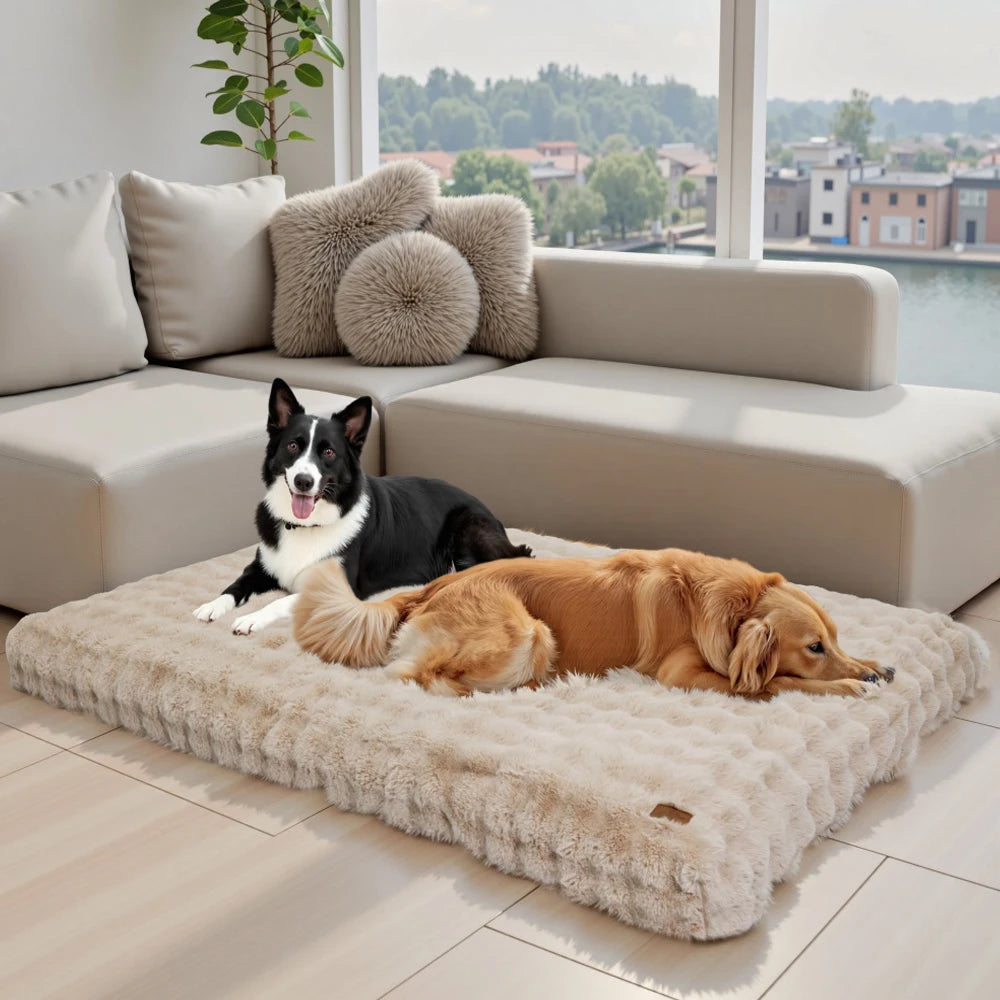 Plush Dog Bed