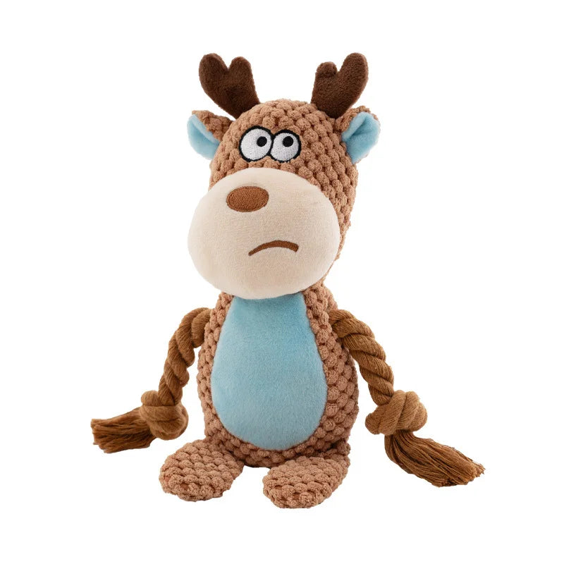 Plush Squeaky Dog Chew Toy