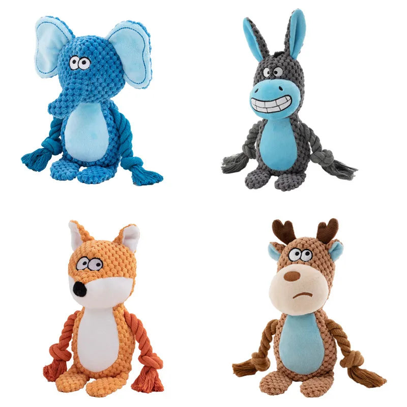 Plush Squeaky Dog Chew Toy