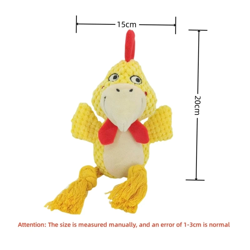 Plush Squeaky Dog Chew Toy